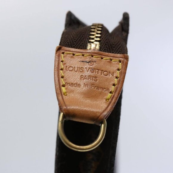 LOUIS VUITTON Monogram Bucket PM Accessory Pouch LV Auth - Picture 8 of 16